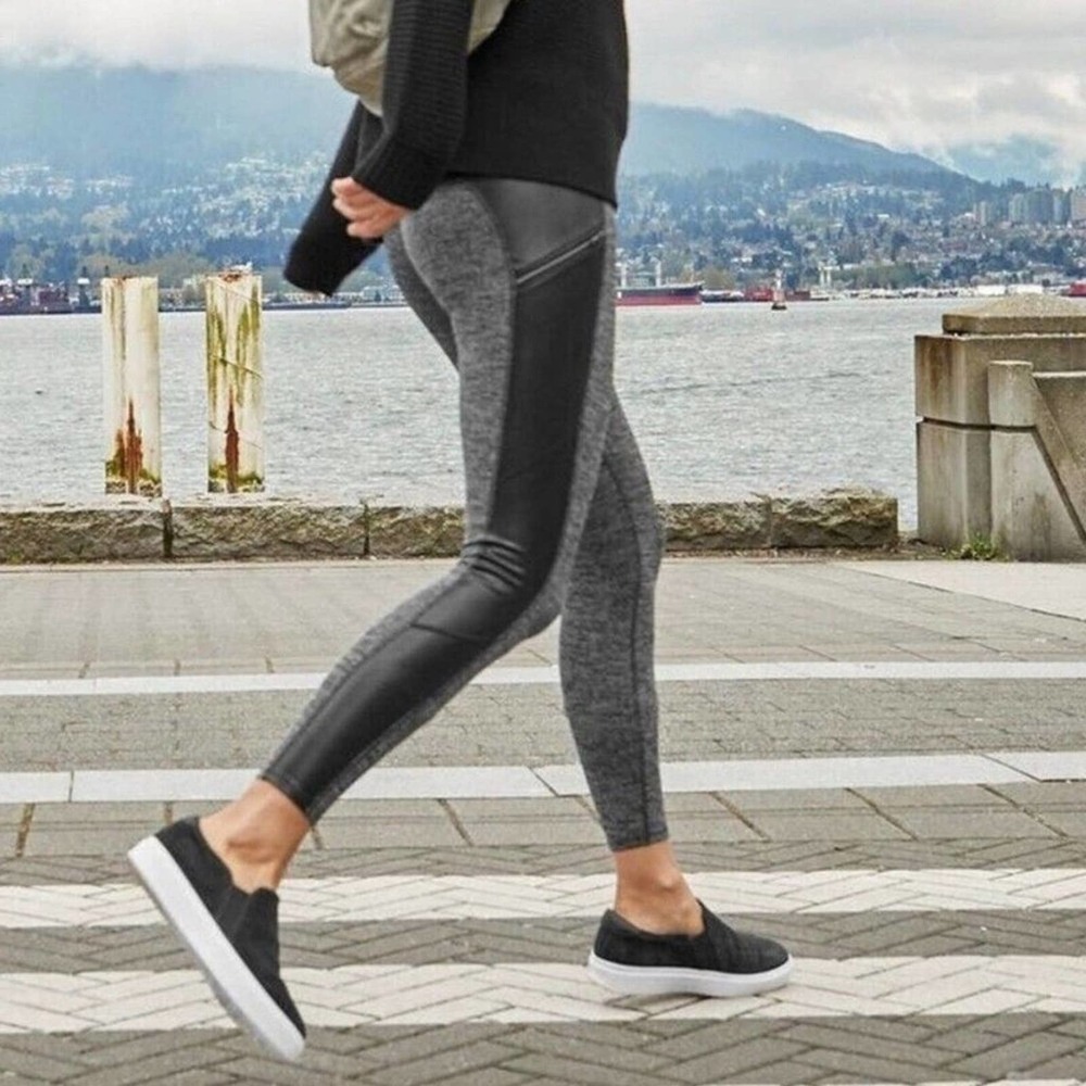 ATHLETA Luxe Metro Drifter Tights Legging Herringbone {MM21}
